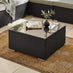 Orlando Black Rattan & Grey 4 Seat Modular Garden Sofa