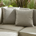 Orlando Black Rattan & Grey 4 Seat Modular Garden Sofa