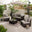 Orlando Brown Rattan & Brown 4 Seat Modular Garden Sofa
