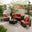 Orlando Brown Rattan & Orange 4 Seat Modular Garden Sofa