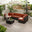 Orlando Brown Rattan & Orange 6 Seat Modular Garden Sofa