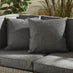 Orlando Grey Rattan & Grey 6 Seat Modular Garden Sofa