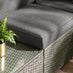 Orlando Grey Rattan & Grey 6 Seat Modular Garden Sofa