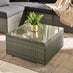 Orlando Grey Rattan & Grey 8 Seat Modular Garden Sofa