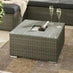 Orlando Grey Rattan Garden Coffee Table with Ice Bucket