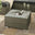 Orlando Grey Rattan Garden Coffee Table with Ice Bucket