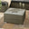 Orlando Grey Rattan Garden Coffee Table with Ice Bucket