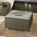 Orlando Grey Rattan Garden Coffee Table with Ice Bucket