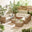 Orlando Beige Rattan & Cream 8 Seat Modular Garden Sofa