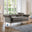 Olivia Grey Velvet 3 Seater Sofa