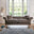 Olivia Grey Velvet 3 Seater Sofa
