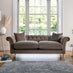 Olivia Grey Velvet 3 Seater Sofa