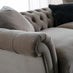 Olivia Grey Velvet 3 Seater Sofa