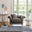 Olivia Grey Velvet Arm Chair