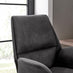 Omni Black Faux Leather Luxury Swivel Office Chair
