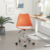 Oslo Orange and White Faux Leather Office Chair