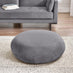 Otis Grey Velvet Footstool