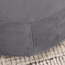 Otis Grey Velvet Footstool