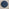 Otis Midnight Blue Velvet Footstool