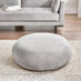 Otis Light Grey Velvet Footstool