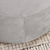 Otis Light Grey Velvet Footstool