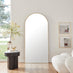 Ottilie Gold Large Full Length Arch Mirror