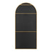 Ottilie Gold Large Full Length Arch Mirror