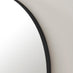 Ottilie Black Large Full Length Arch Mirror