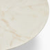 Palma Round Cream Marble Effect Coffee Table