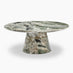 Palma Round Green Marble Effect Coffee Table