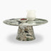Palma Round Green Marble Effect Coffee Table