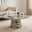 Palma Round Green Marble Effect Coffee Table