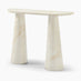 Palma Cream Marble Effect Console Table