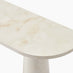 Palma Cream Marble Effect Console Table
