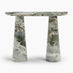 Palma Green Marble Effect Console Table