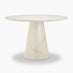 Palma Round Cream Marble Effect 4-6 Seater Dining Table