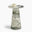 Palma Round Green Marble Effect Side Table