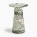 Palma Round Green Marble Effect Side Table