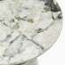 Palma Round Green Marble Effect Side Table