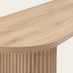 Penrose Oak Effect Wood Dining Bench