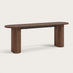 Penrose Walnut Wood Effect Dining Bench