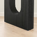 Penrose Oval Black Dining Table & 2 Benches