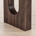 Penrose Oval Walnut and Marble Effect 6 Seater Dining Table
