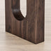 Penrose Oval Walnut & Marble Effect Dining Table & 2 Benches
