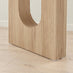 Penrose Oval Oak Wood Effect 6 Seater Dining Table