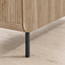 Penrose 4 Drawer Oak Effect Wood Wide Chest of Drawers