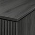 Penrose Black Wood Effect 2 Door Large TV Unit