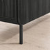 Penrose Black Wood Effect 2 Door Large TV Unit
