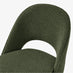 2x Peri Green Boucle Dining Chairs