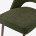 2x Peri Green Boucle Dining Chairs